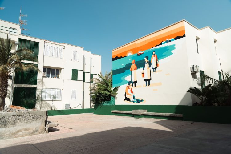 Vivienda culmina la rehabilitación de las 106 Viviendas del Castillo del Romeral, la primera actuación finalizada del plan municipal