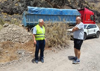La Aldea de San Nicolás impulsa la reparación de la pista de acceso hasta la Playa de Tasartico