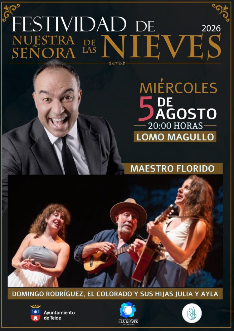 Lomo Magullo vive los días grandes de las Fiestas de Nuestra Señora de Las Nieves con una programa que une fe, tradición y cultura