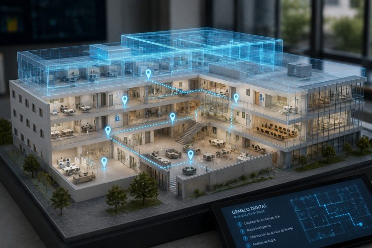 Un sistema inteligente para mejorar la accesibilidad, movilidad y digitalización en espacios interiores en Canarias