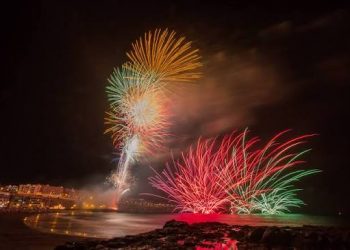 Los fuegos artificiales de Melenara iluminarán la bahía el sábado 29 de agosto