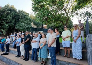 Sentido homenaje en Ingenio por el XVIII aniversario del accidente aéreo del vuelo de Spanair JK5022