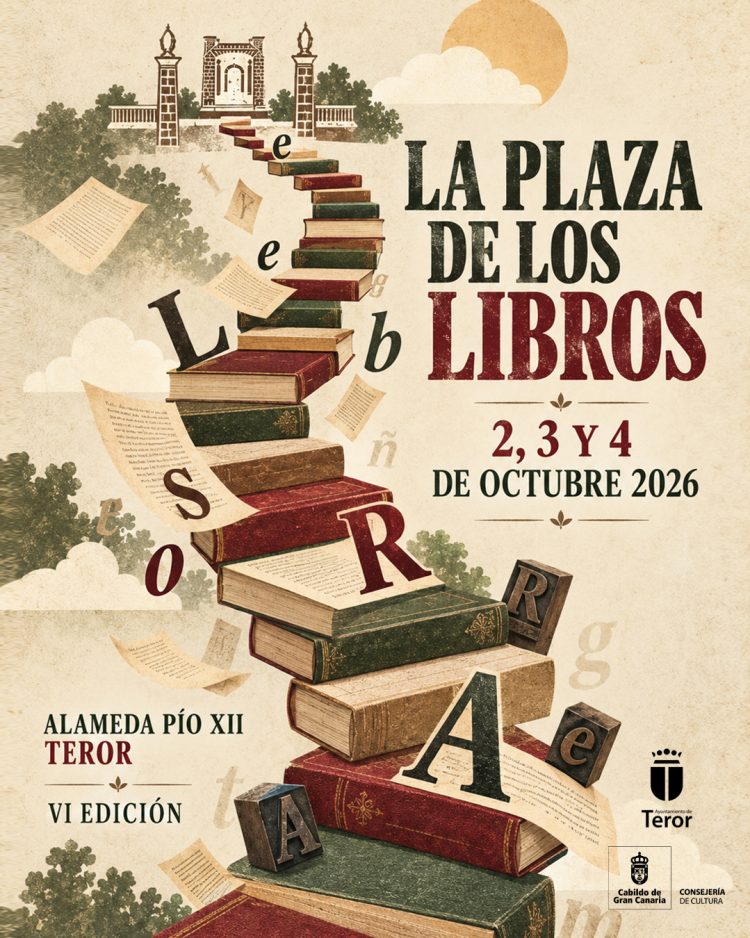 La ‘Plaza de los Libros’ de Teror abre del 2 al 4 de octubre en la Alameda Pío XII