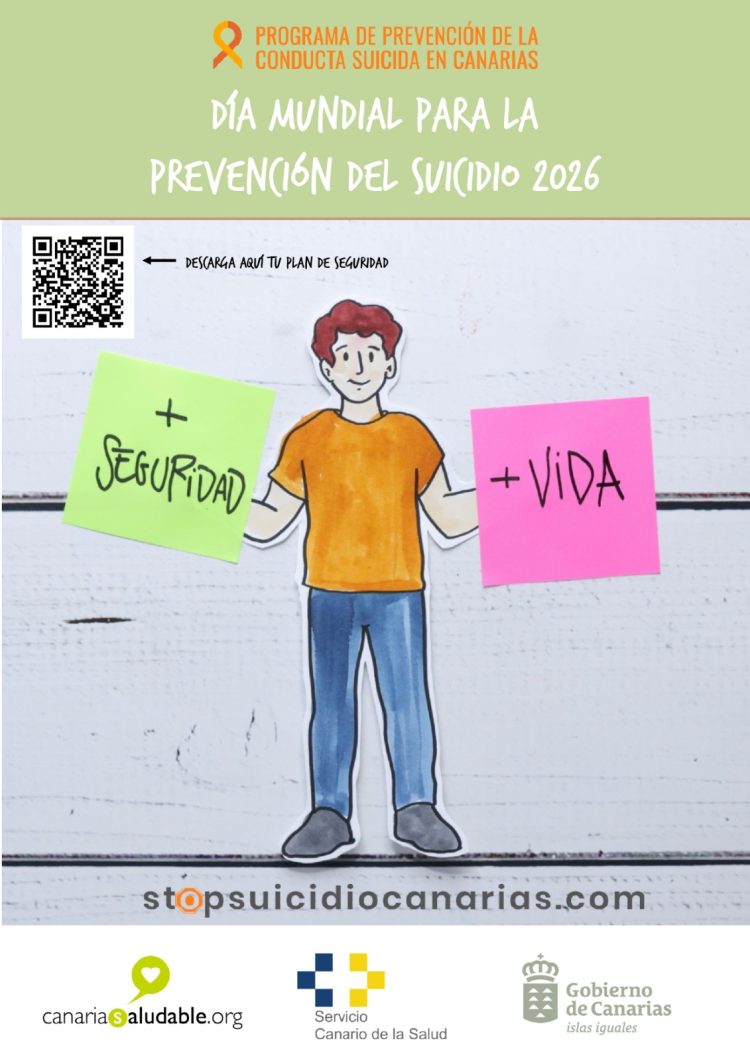 Sanidad impulsa una campaña de sensibilización con motivo del Día Mundial para la Prevención del Suicidio
