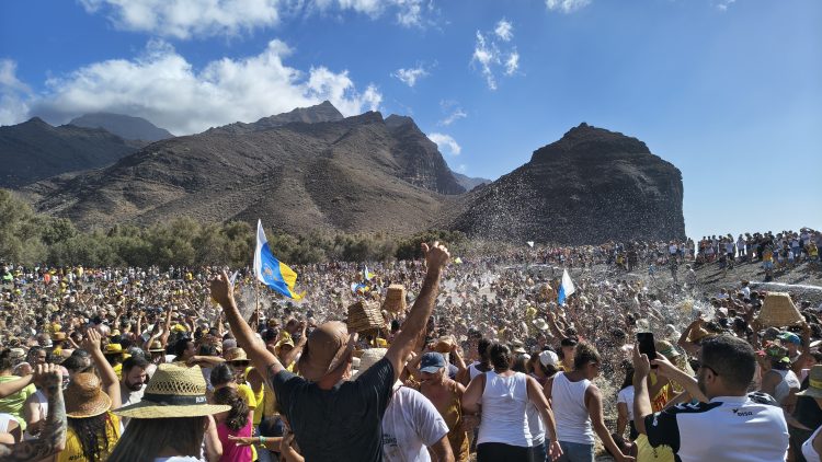 Más de 14.000 personas se dan cita en La Aldea de San Nicolás para celebrar el Día del Charco