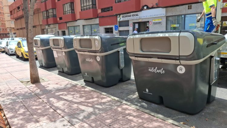 Telde destina más de 100.000 euros en 2026 a la reposición de contenedores afectados por actos vandálicos 