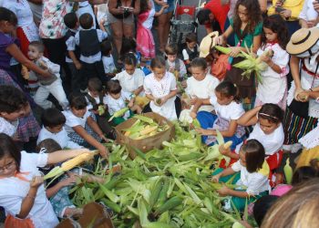 La Subida del Millo abre las fiestas patronales en honor a la Virgen del Rosario