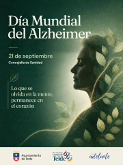 Telde se ilumina de verde para mostrar su apoyo a las personas y familias afectadas por el Alzheimer