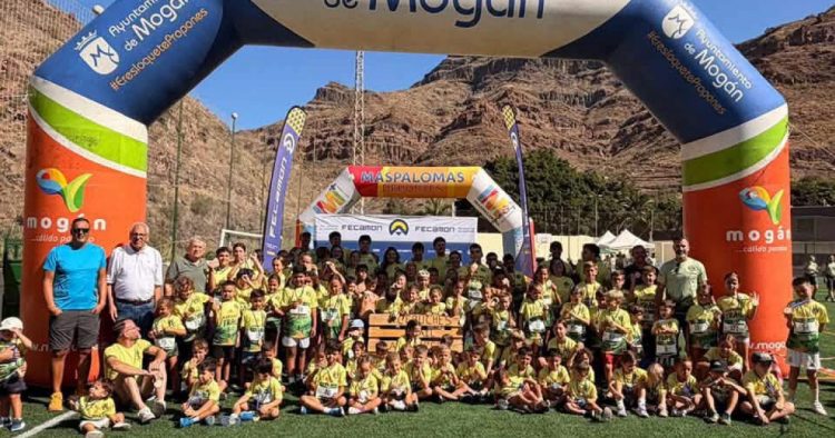 Un centenar de niños y niñas protagonizan la primera Acebuches Trail Kids
