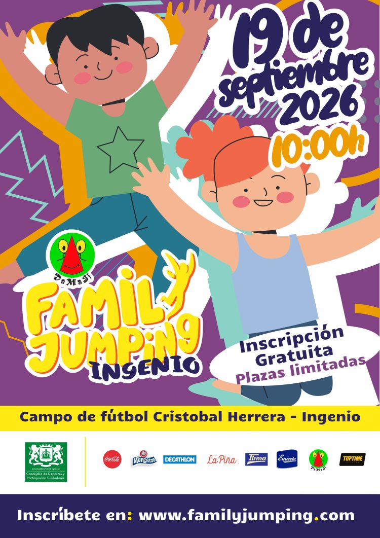 Ingenio se prepara para saltar a la diversión con una nueva edición de la ‘Family Jumping’