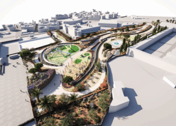 Cabildo y Ayuntamiento proyectan finalizar el Parque Urbano de Agüimes a comienzos de 2028