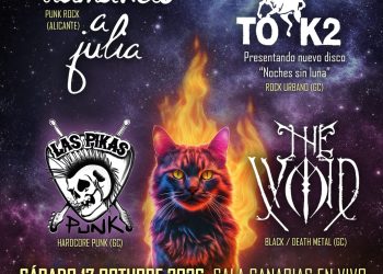 El próximo 17 de Octubre se celebra el V FELINO ROCK, por primera vez en la sala Canarias en Vivo