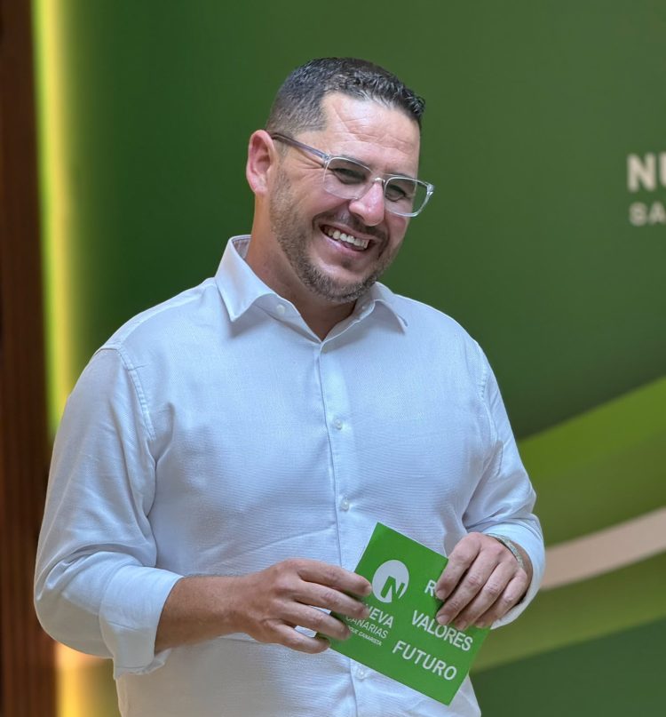 Nueva Canarias Santa Lucía ratifica por unanimidad a Leví Ramos como candidato a la Alcaldía