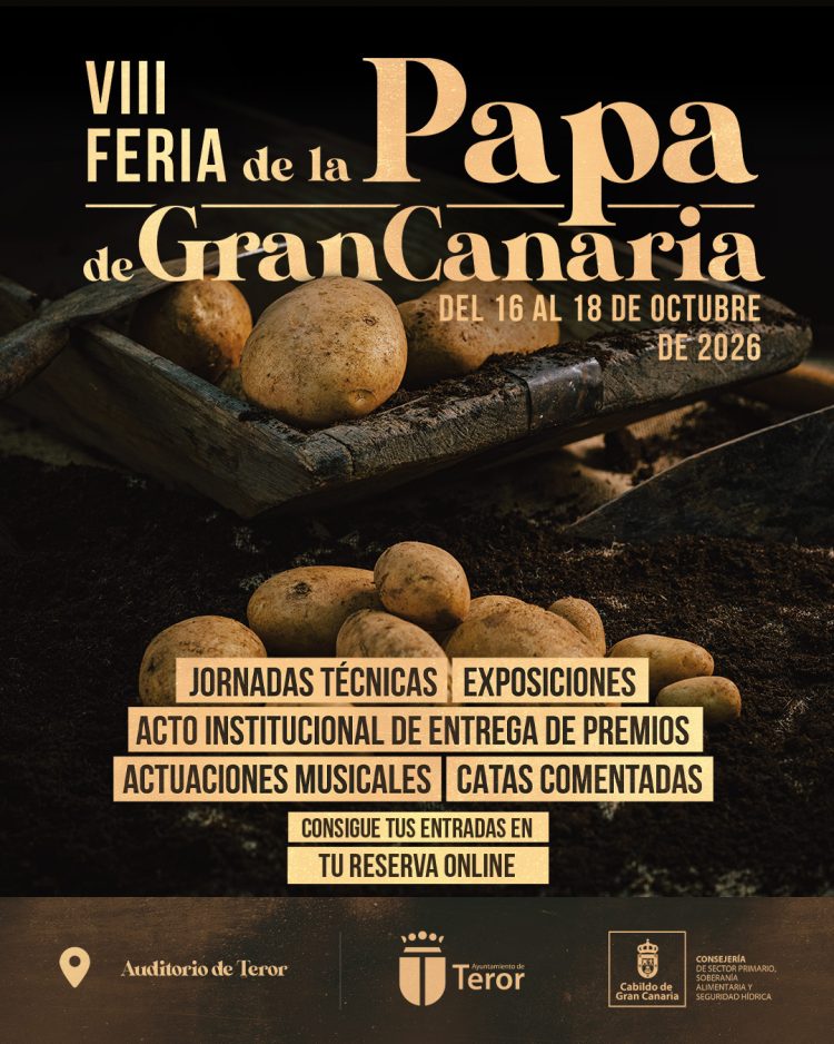 La 8ª Feria Insular de la Papa de Gran Canaria estará en Teror del 16 al 18 de octubre
