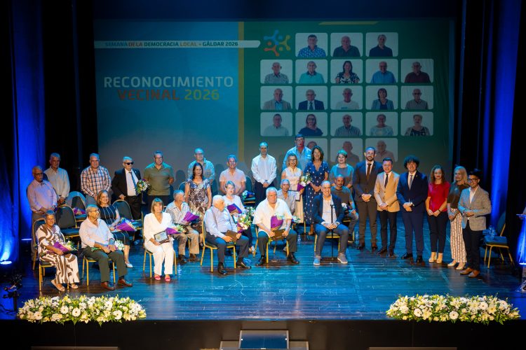 Gáldar reconoce la labor altruista de sus vecinos y vecinas en la octava edición del homenaje vecinal