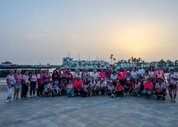 Mogán celebra la caminata solidaria contra el cáncer de mama