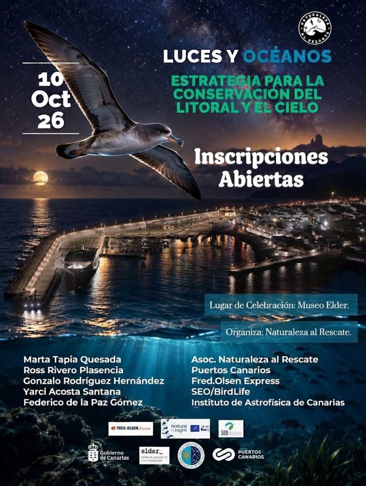 Puertos Canarios participa en “Luces y Océanos”, una jornada sobre la conservación del litoral y el cielo