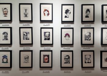 Más de 150 caricaturas dan vida a los rostros más ilustres de la literatura en la Sala de Arte Agüimes