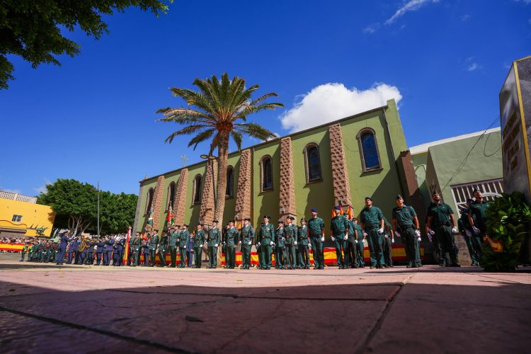 La Guardia Civil celebra el día de su patrona en Vecindario
