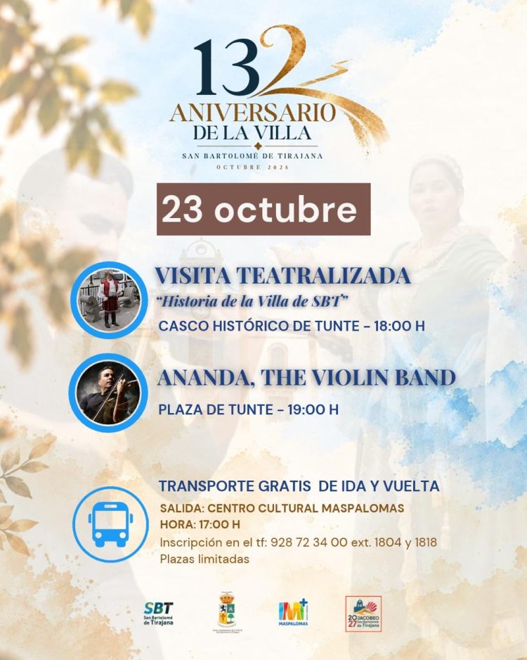 Cultura cierra este viernes la programación del 132 aniversario de la Villa con una visita teatralizada y música en directo