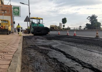 El Ayuntamiento renueva 3.500 m2 de asfaltado en varias vías de Montaña de Los Vélez