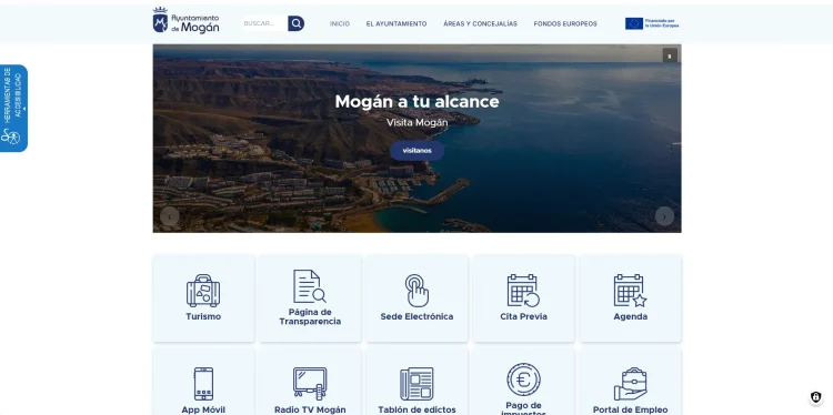 El Ayuntamiento de Mogán pone en funcionamiento su nueva web institucional