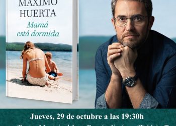 Máximo Huerta presenta este jueves en Telde su nueva novela ‘Mamá está dormida’