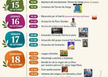 Llega la Fiesta del Olivar 2026 al barrio de El Lirón