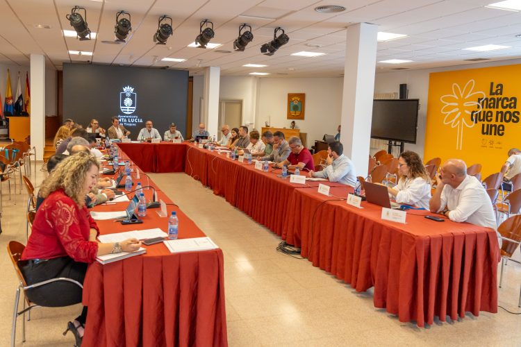 El pleno de Santa Lucía vota la aprobación inicial de la ordenanza de actividades inocuas